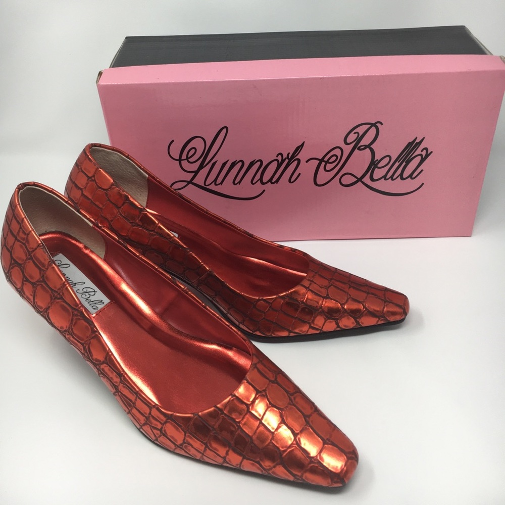 Lunnah Bella  Shoes Red 2.5 Inches heel